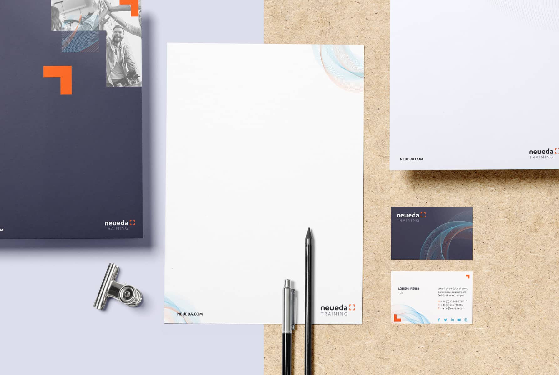neueda_corporate-stationery